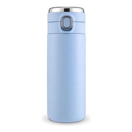 Imagem de Garrafa De Água Termica Inteligente 420ml Sensor Led Temperatura Azul