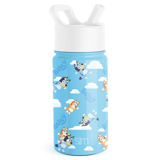 Imagem de Garrafa de Água Térmica Simple Modern Bluey Kids - 400ml com Canudo