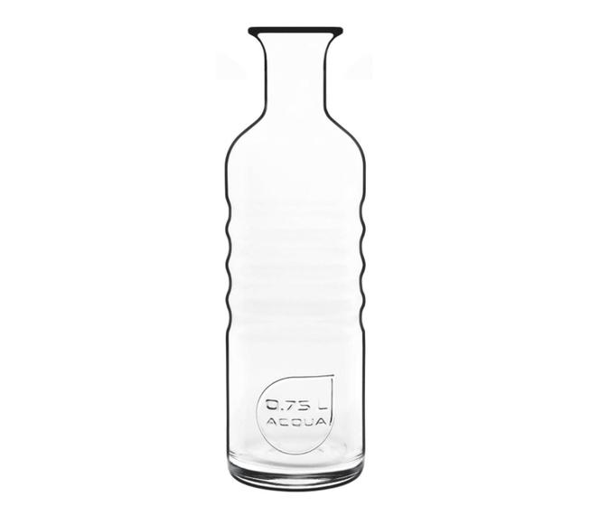 Garrafa de água vidro italiano com tampa Acqua 750 ml Menor preço em Garrafa de água vidro italiano com tampa Acqua 750 ml