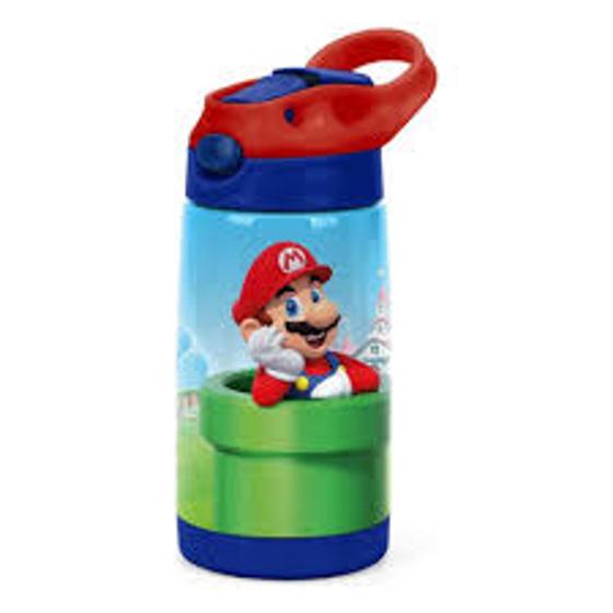 Imagem de Garrafa de Aluminio 500ml Super Mario - Luxcel