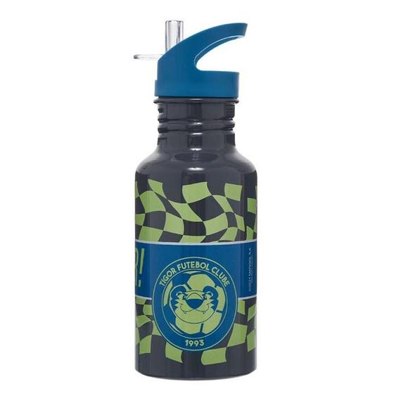 Imagem de Garrafa De Aluminio Com Canudo Tigor T Tigre FC 500ml