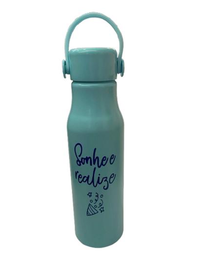 Imagem de Garrafa De Alumínio Com Frase - 600ml