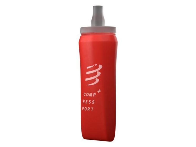 Imagem de Garrafa de Silicone - Ergo Flask 500ML Vermelha + Suporte para mão