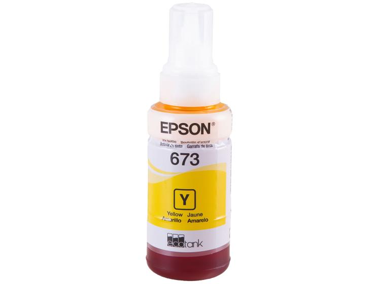 Imagem de Garrafa de Tinta Epson Amarelo T673420-AL Original Refil