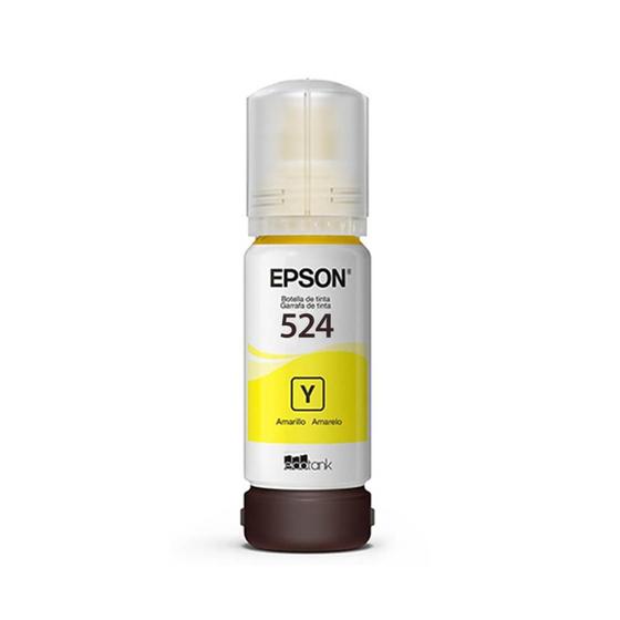 Imagem de Garrafa de tinta Epson T524 T524420AL Amarela 70ml para L15150,L15160,L6490