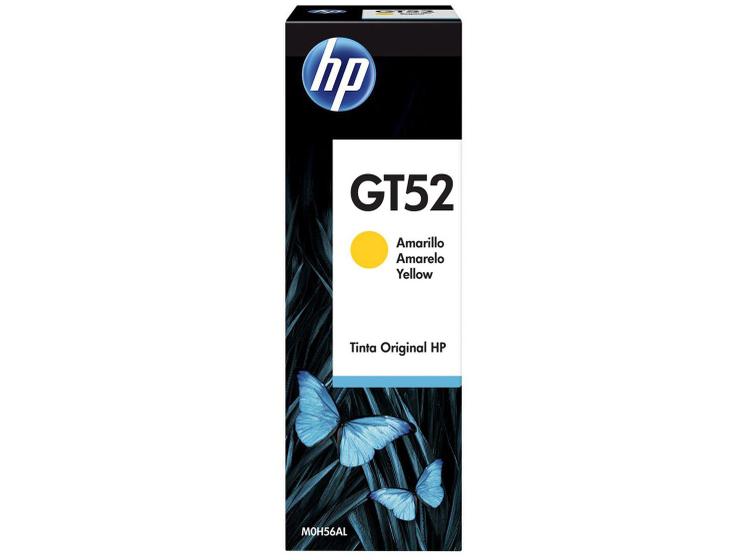 Garrafa de Tinta Original HP GT52 Amarelo Menor preço em Garrafa de Tinta Original HP GT52 Amarelo