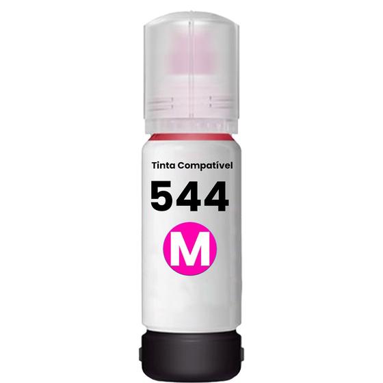 Imagem de Garrafa de Tinta T544 Magenta Compatível para impressora Epson L3110