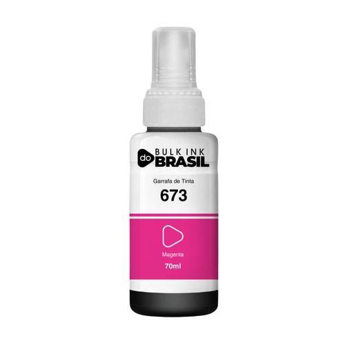 Imagem de Garrafa de Tinta T673 Magenta Compatível Epson L1800