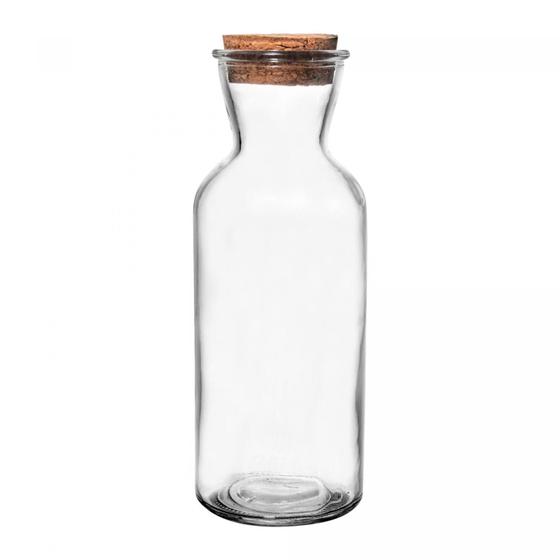 Imagem de Garrafa De Vidro Com Tampa Rolha 580Ml Lyor