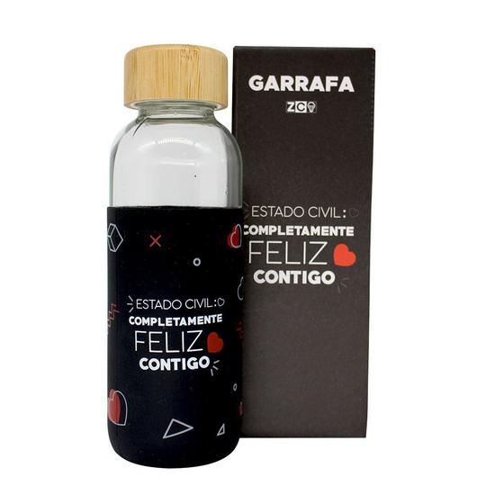 Imagem de Garrafa Eco Feliz Contigo 450ml