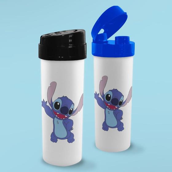 Imagem de Garrafa ECO Lilo & Stitch  Stitch feliz