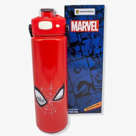 Imagem de Garrafa Excalibur Click Marvel Spider-Man 700Ml Zona