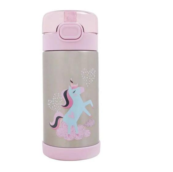 Garrafa Flip Térmica Infantil Unicórnio Bup Baby 350ml SKIP HOP
