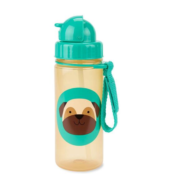 Imagem de Garrafa Flip Zoo Cachorro Pug 390ml - Skip Hop