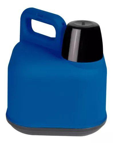Garrafa Garrafão Térmico Agua Quente Frio 3 litros Azul Mor