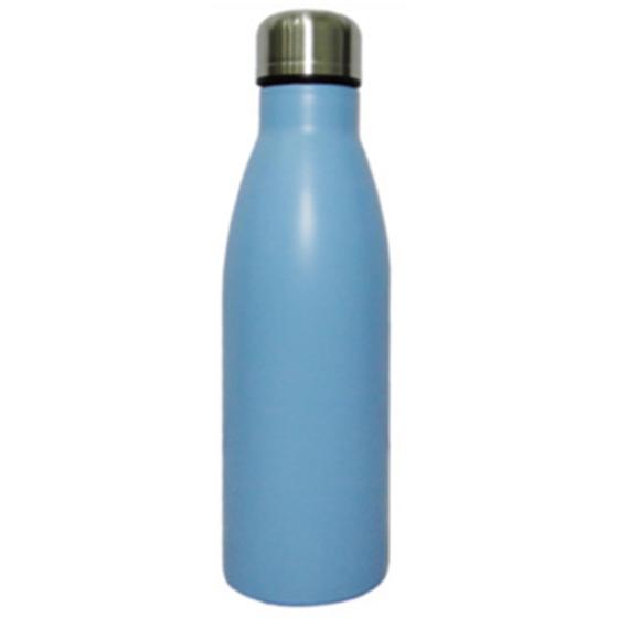 Imagem de Garrafa / garrafinha térmica de inox 750ml azul para água, suco ou café