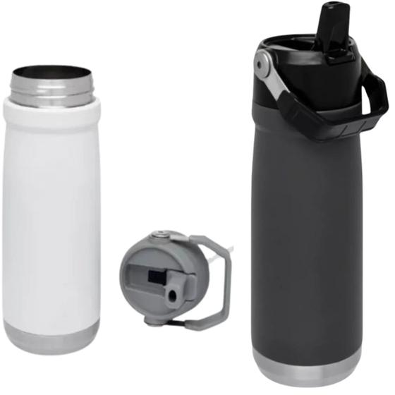 Imagem de Garrafa Infantil 610ml Térmica Aço Isolado Ideal Para Água e Bebidas Quentes Com Garantia