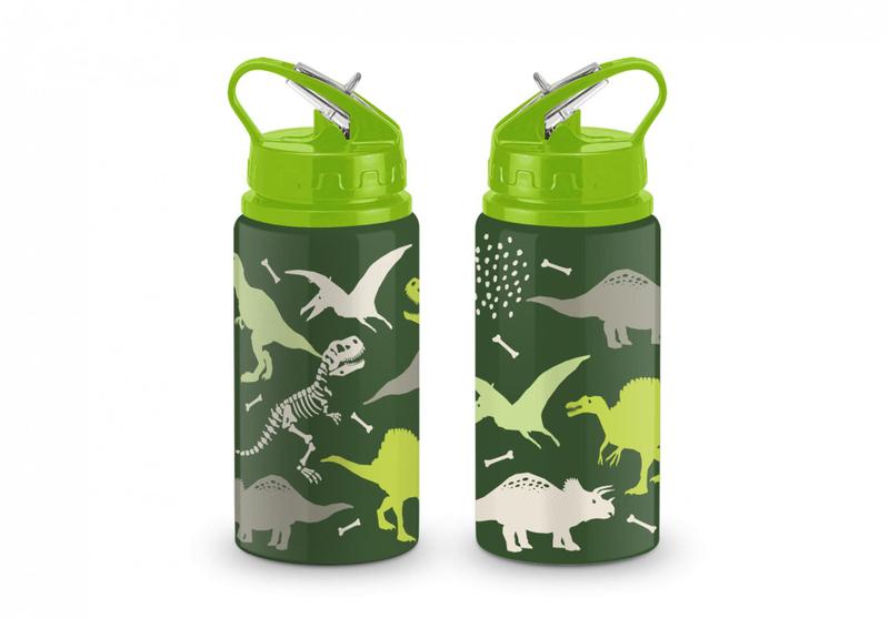 Imagem de Garrafa infantil aluminio 350ml - dinossauro