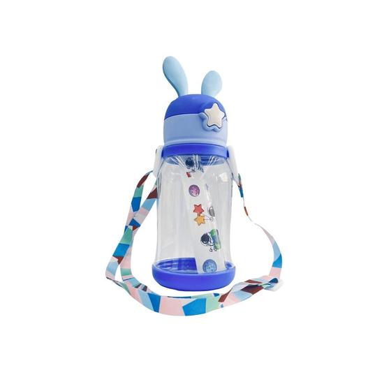 Imagem de Garrafa Infantil Coelho 550Ml Com Adesivo