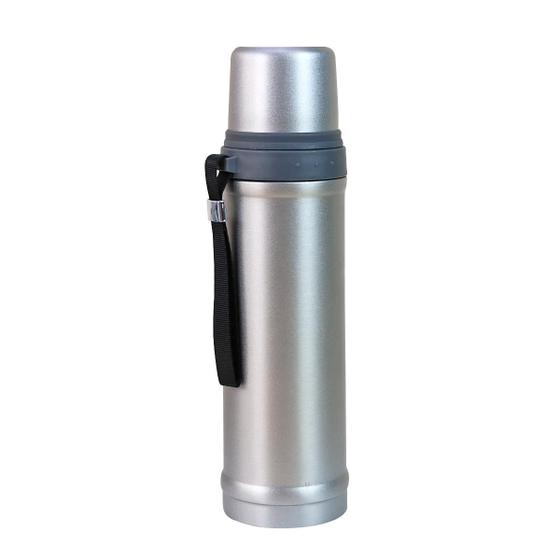Imagem de Garrafa inox isotérmica com acionamento click 670ml