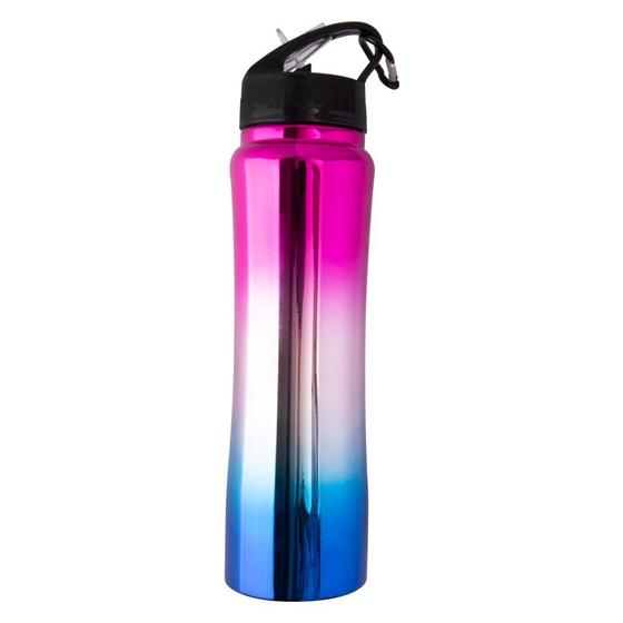 Garrafa Inox Sport Squeeze Térmico Parede Dupla 600ML TieDye Menor preço em Garrafa Inox Sport Squeeze Térmico Parede Dupla 600ML TieDye