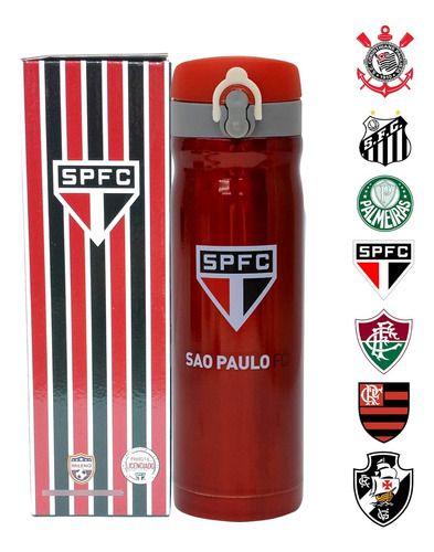 Imagem de Garrafa Inox Térmica Vasco Crvg Time Futebol Oficial 420ml