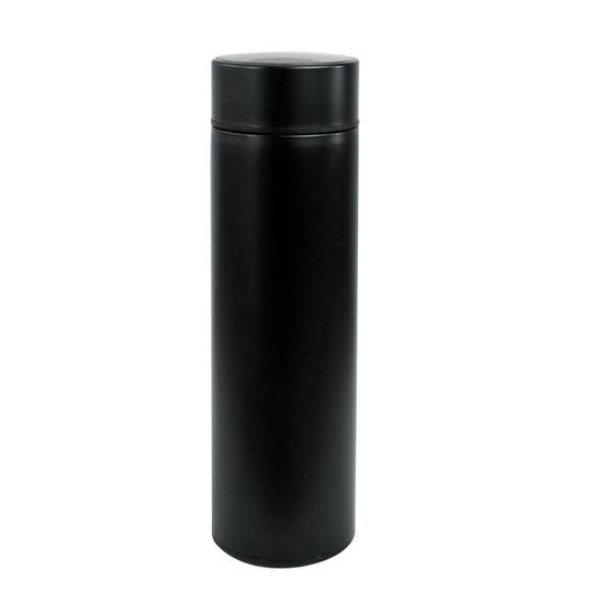 Imagem de Garrafa isotérmica aço com infusor e visor touch em led 380ml - EQP Presentes