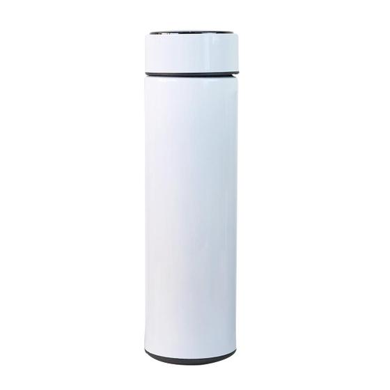 Imagem de Garrafa isotermica aço com infusor e visor touch em led 500ml