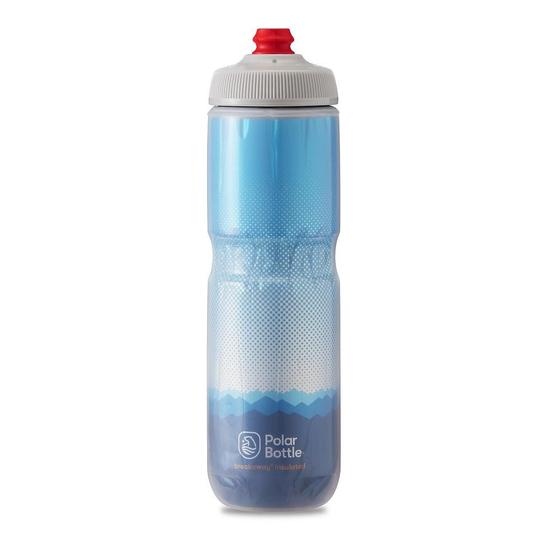 Imagem de Garrafa Isotérmica Polar Bottle Breakway Ridge Azul Cobalto e Prata 710ml Caramanhola