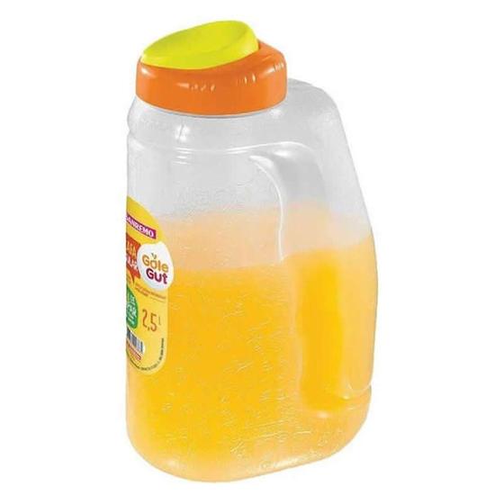Imagem de Garrafa Jarra Agua E Suco Sanremo Retangular 2,5Lt - Sanremo