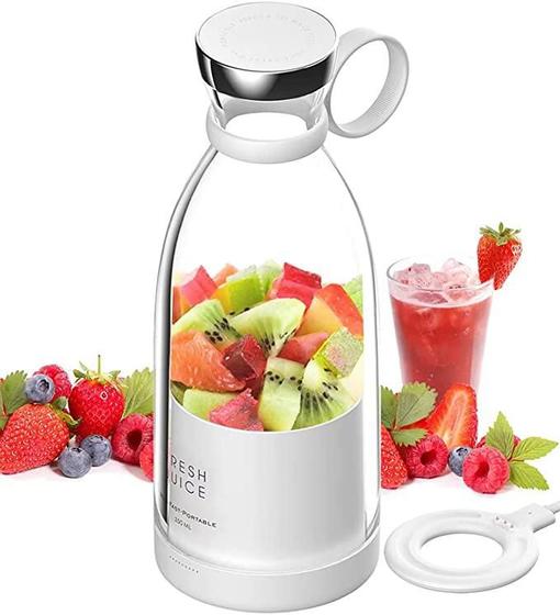 Garrafa Liquidificador Portátil Fresh Juice Recarregável é boa?