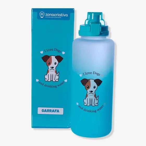 Imagem de Garrafa Max I Love Dogs Plástica 1,65l Zona Criativa