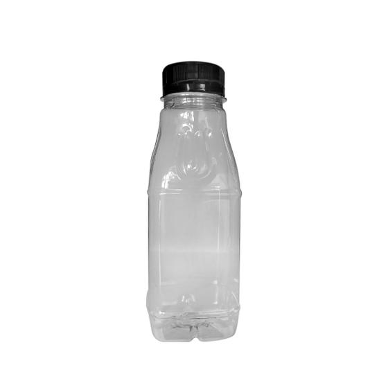 Imagem de Garrafa Pet Cristal c/ Tampa 300mL c/100un - Wide Stock