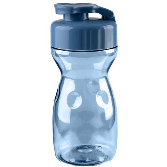 Imagem de Garrafa Plástica Veneza Azul 350ML Pacote com 6 Unidades