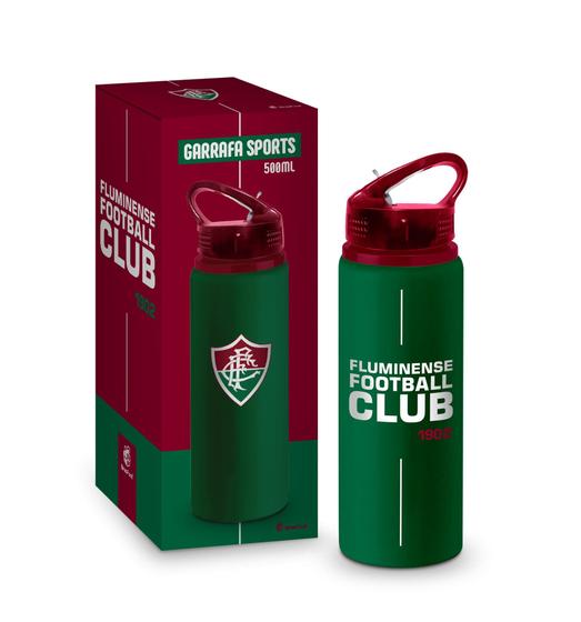 Imagem de Garrafa sports 500ml alumínio times - fluminense