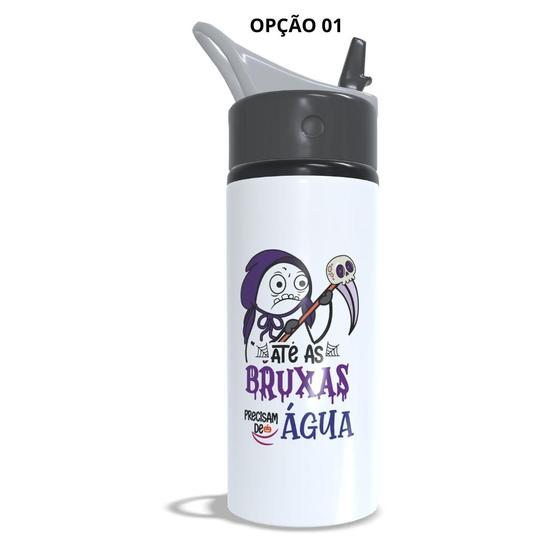 Imagem de Garrafa Squeeze 600ml Até as bruxas precisam de água