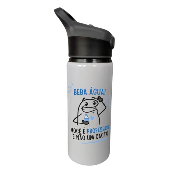 Imagem de Garrafa Squeeze 600ml Com Bico Retrátil Dia Dos Professores