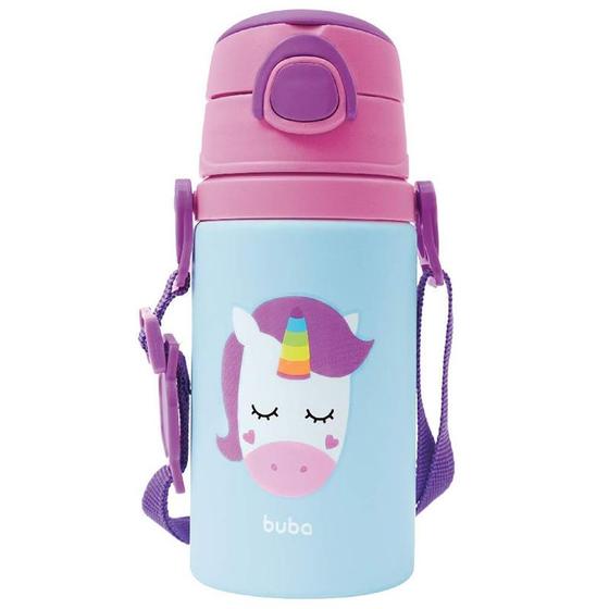 Imagem de Garrafa squeeze Animal Fun Unicórnio Buba 450 ml