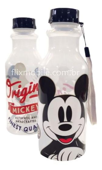 Garrafa Squeeze com Estampa Mickey Vintage 500ML Plasútil Menor preço em Garrafa Squeeze com Estampa Mickey Vintage 500ML Plasútil