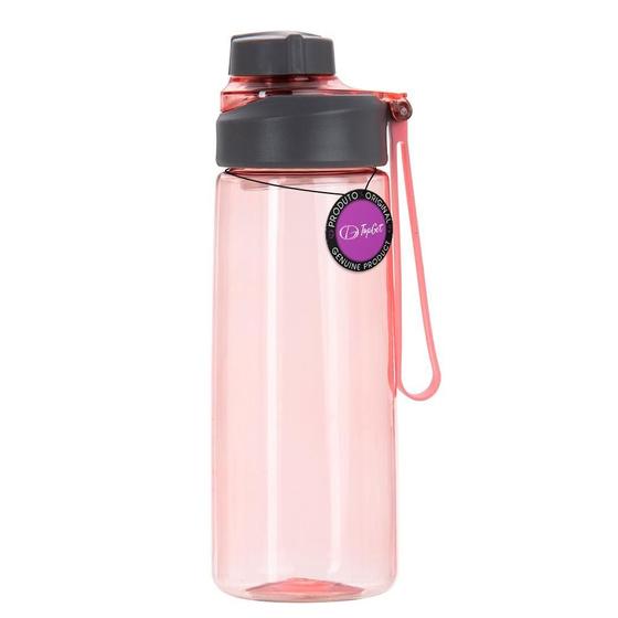 Imagem de Garrafa Squeeze Com Peneira 700Ml Porto Topget - Rosa