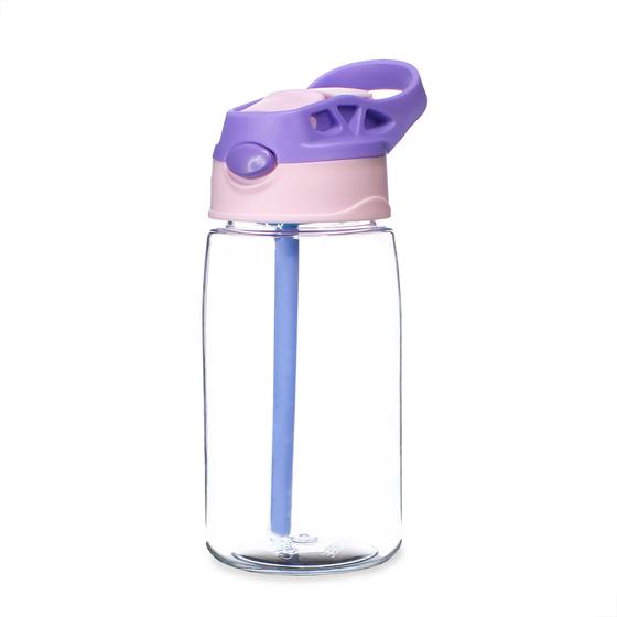 Imagem de Garrafa Squeeze De Plástico Infantil 500ml Bico De Silicone