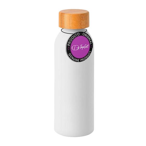 Imagem de Garrafa Squeeze Em Alumínio 550Ml Matte Move Topget - Branco