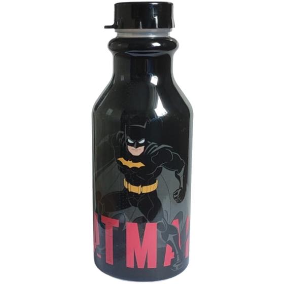 Imagem de Garrafa Squeeze Infantil Batman 500ml Lanche Escola