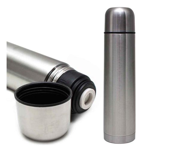 Imagem de Garrafa Squeeze Premium 750Ml inox Água Academia Escola