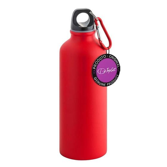 Imagem de Garrafa Squeeze Sport Matte 550 Ml Topget - Vermelho