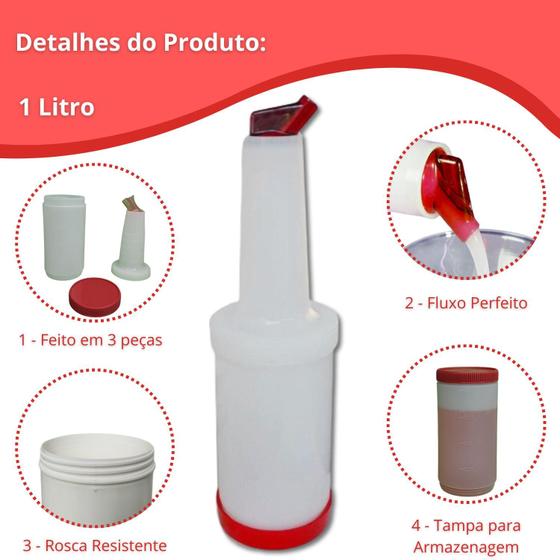 Imagem de Garrafa Store'n Pour Profissional 1 litro - Le Galo