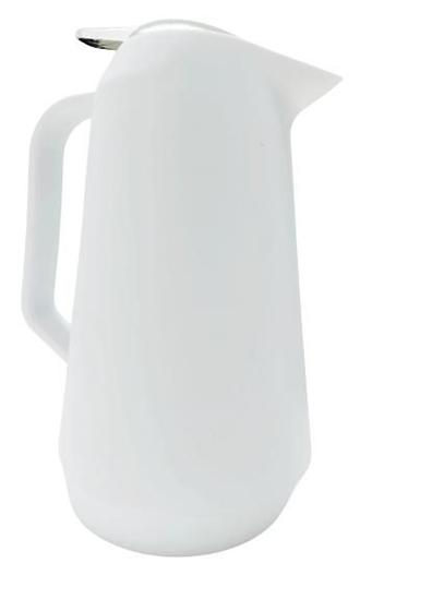 Imagem de Garrafa termica 1 litro com gatilho branca -casambiente