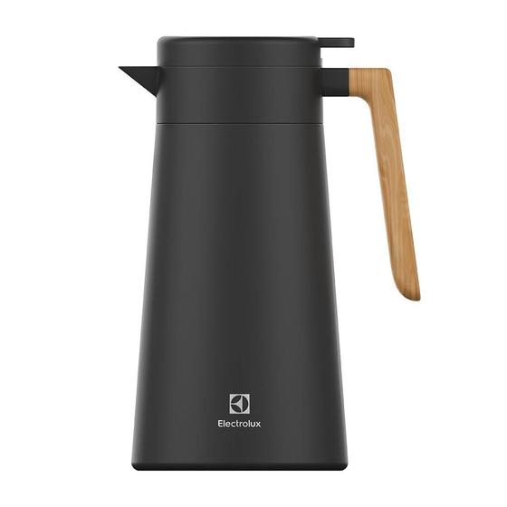 Garrafa Térmica 1,8L Preta Fosca Sense Electrolux Menor preço em Garrafa Térmica 1,8L Preta Fosca Sense Electrolux