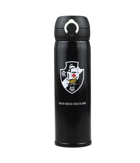 Garrafa Térmica 420ml - Vasco da Gama - Inox e Plástico Menor preço em Garrafa Térmica 420ml - Vasco da Gama - Inox e Plástico