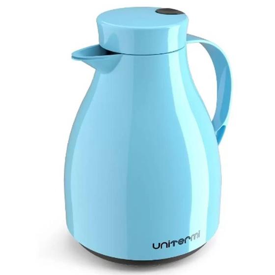 Imagem de Garrafa Térmica 500 Ml Com Gatilho Unitermi Paris ul Claro